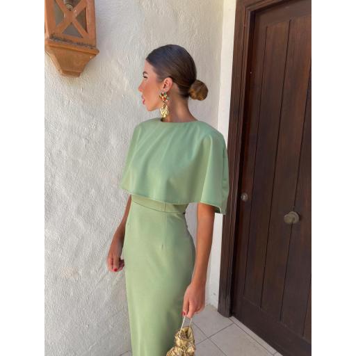 Vestido Sarmiento Verde [4]