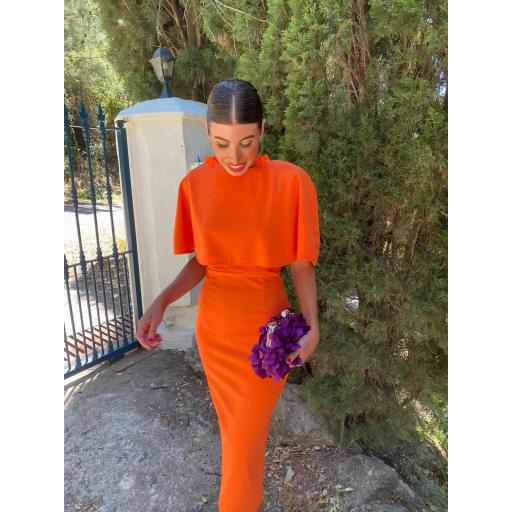 Vestido Sarmiento Naranja [1]