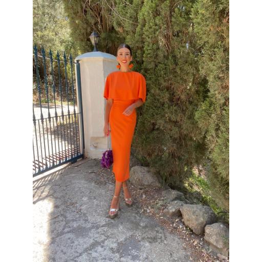 Vestido Sarmiento Naranja [2]