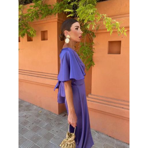 Vestido Tulipán Morado [1]