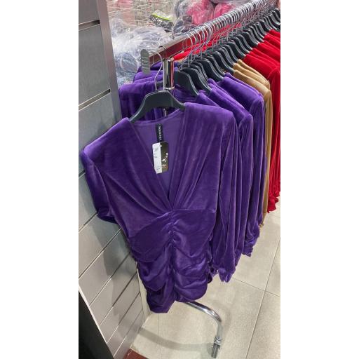 Vestido Velvet Purple  [2]