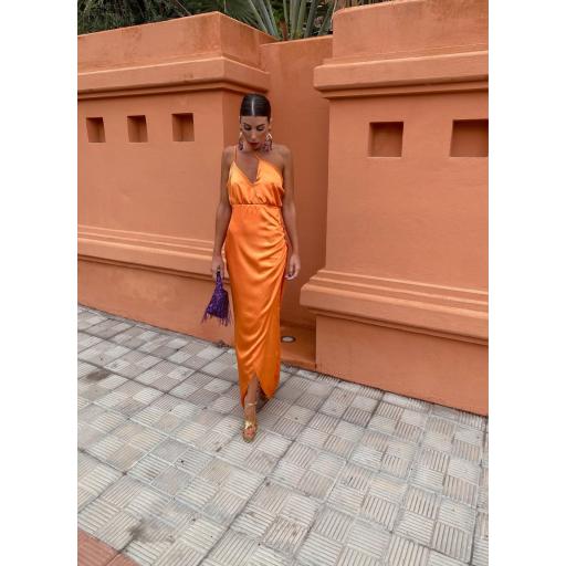 Vestido Burkina Naranja  [2]