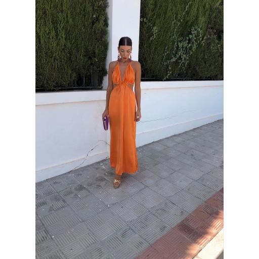 Vestido Alfil Naranja [2]