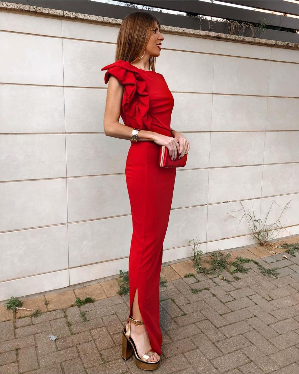 Vestido Virginia Rojo