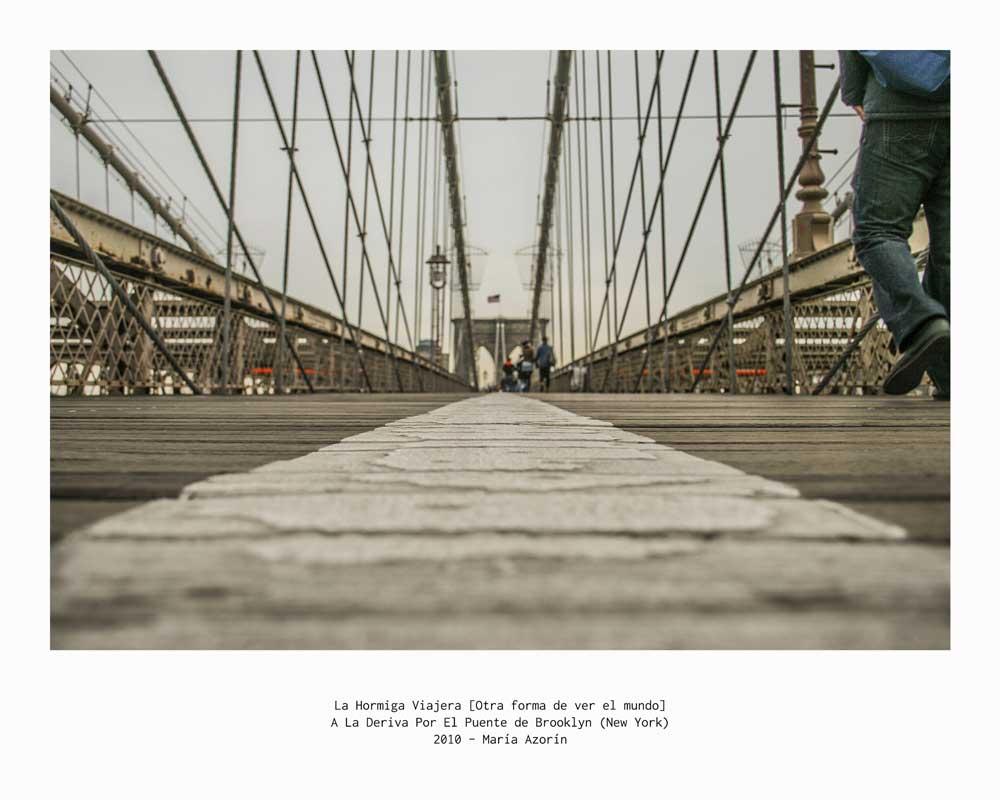 A la deriva por el puente de Brooklyn - Nueva York 2010
