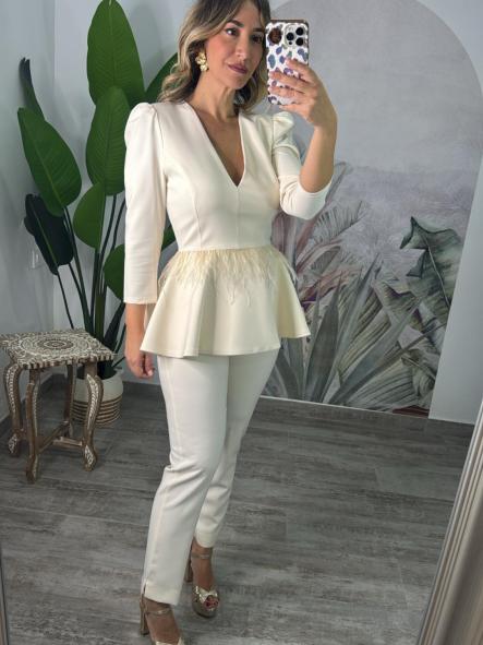 CONJUNTO LIA BEIGE [0]