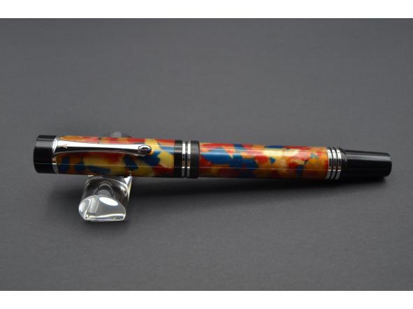 Estilográfica Egeo  crush rojo-azul [1]