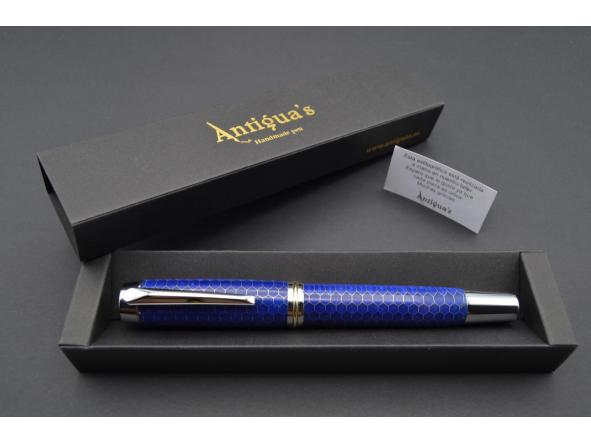 Estilográfica Pacífico panal azul [2]