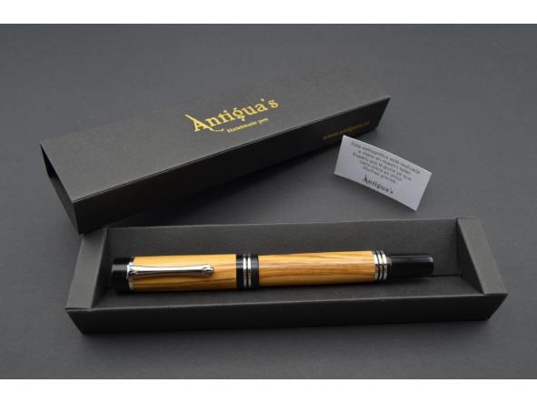 Estilográfica Egeo  madera de Olivo [2]