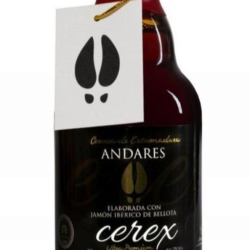 Cerveza "Andares" elaborada con jamón ibérico de bellota [1]