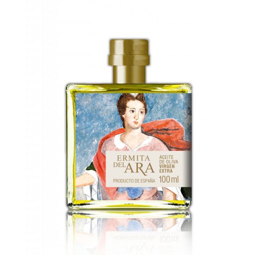 Estuche Aceite Oliva Virgen Extra Ermita del Ara variedad Picolimón 4x100 ml. [2]