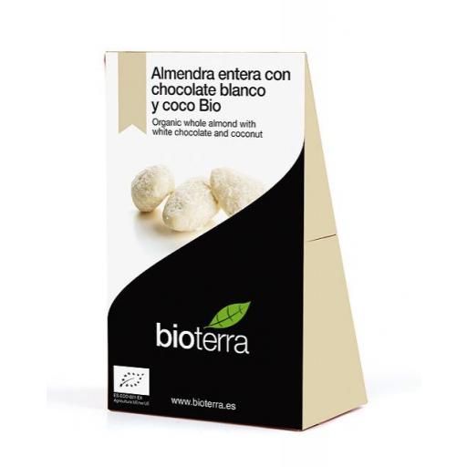 Almendra entera con chocolate blanco y coco Bio [0]