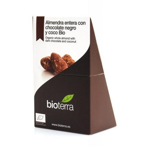 Almendra entera con chocolate negro y coco Bio [0]