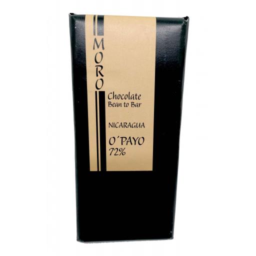 Chocolate Negro O´PAYO 72% - Chocolates Moro