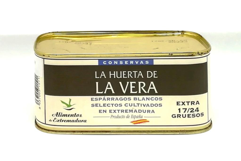 Esparragos medios La Huerta de la Vera lata