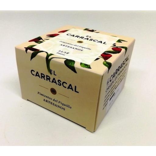 Pimiento de piquillo asado al natural El Carrascal 250 ml.