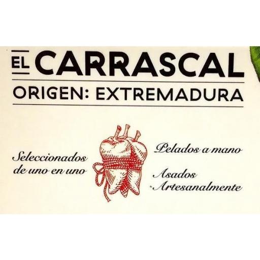 Pimiento de piquillo asado al natural El Carrascal 250 ml. [1]