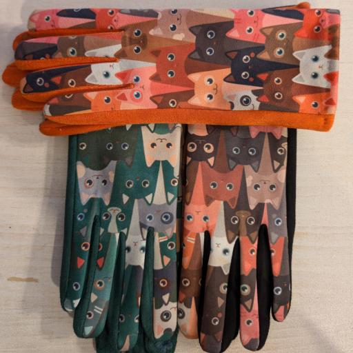 Guantes gatitos