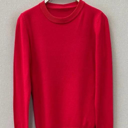 Jersey básico cuello redondo  [2]