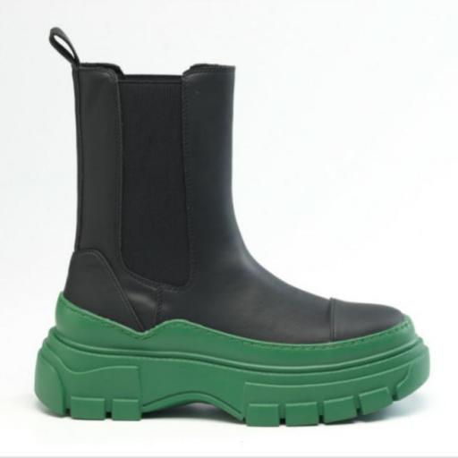 Bota track suela verde [0]