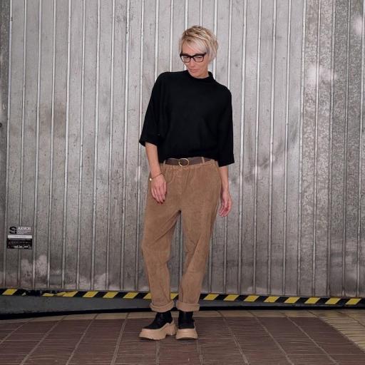 Pantalón baggy de pana [2]