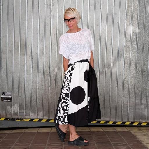 Falda patchwork