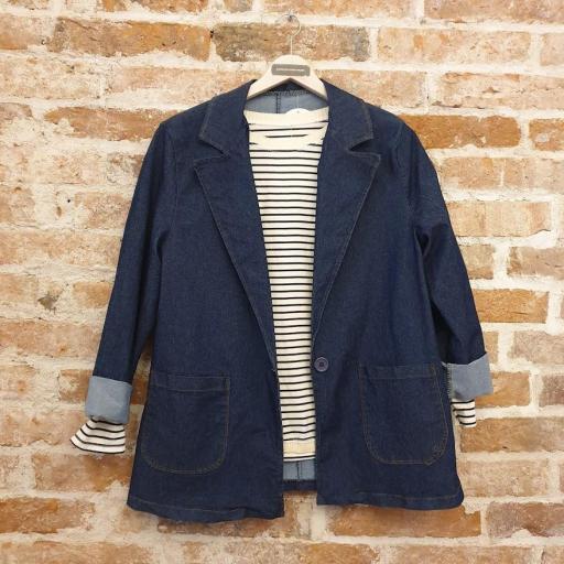 Blazer denim [3]