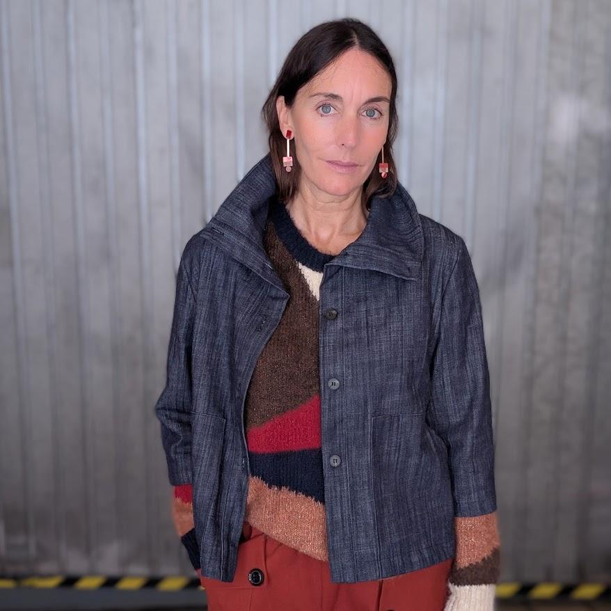 Chaqueta corta denim