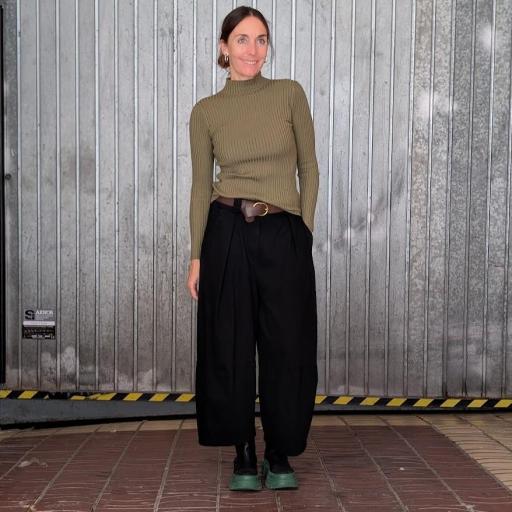 Jersey básico de canalé cuello Perkins [1]