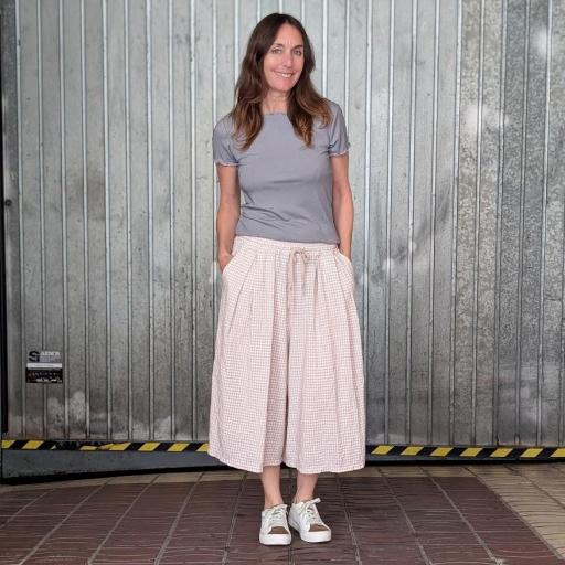 Falda pantalón vichy [1]