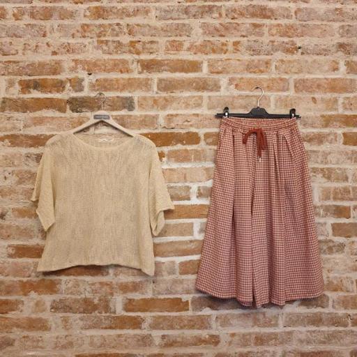 Falda pantalón vichy [1]