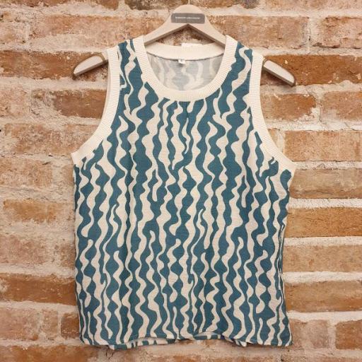 Top estampado ondas [0]