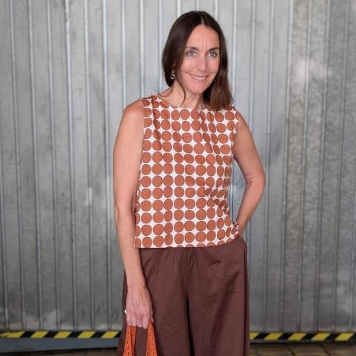 Top de topos oversize