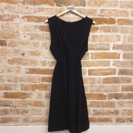 Vestido básico de algodón [4]