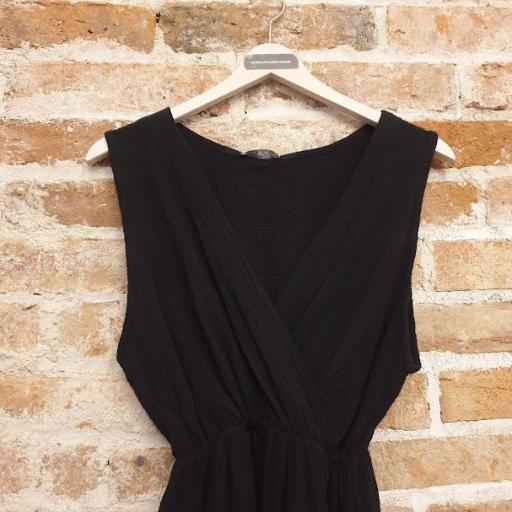 Vestido básico de algodón [5]