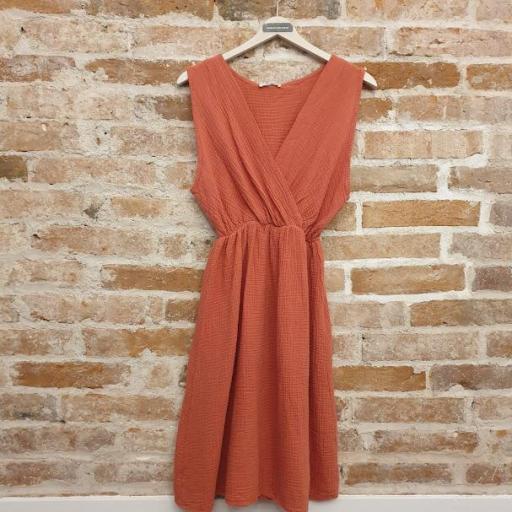 Vestido básico de algodón [3]