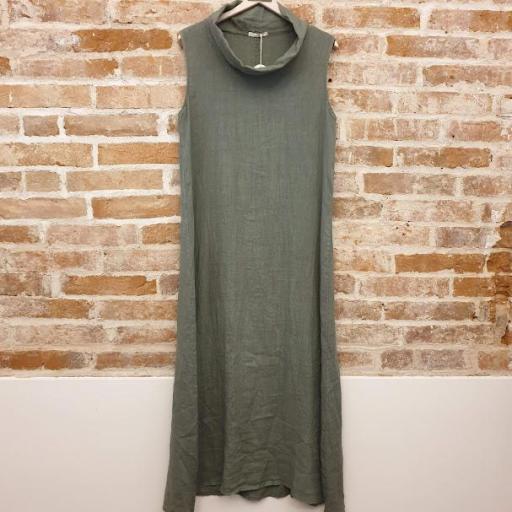 Vestido oversize de lino [4]