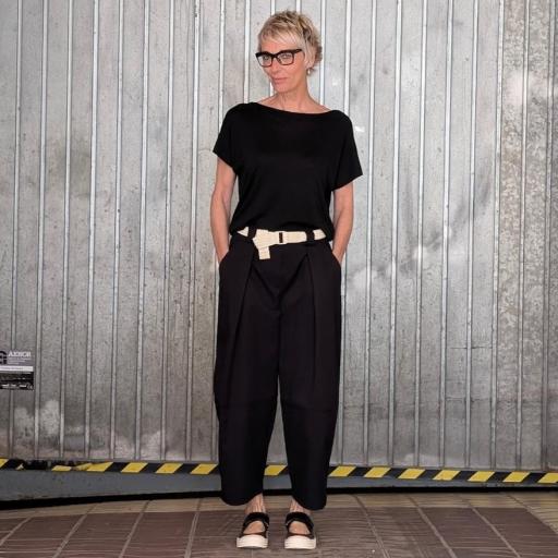 Pantalón Basic Crop [1]