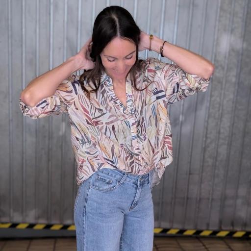 Camisa estampada