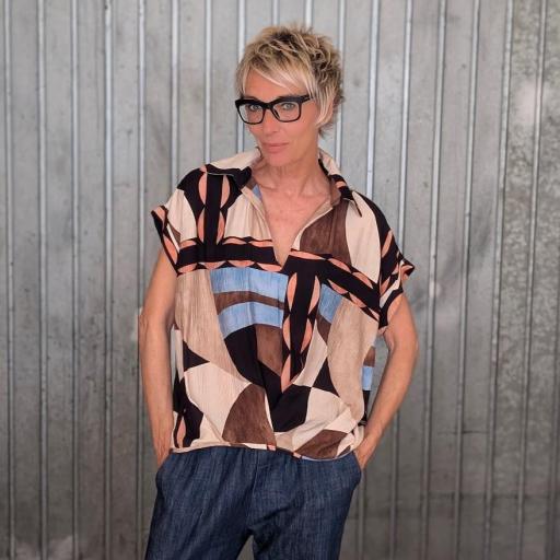 Blusa estampada