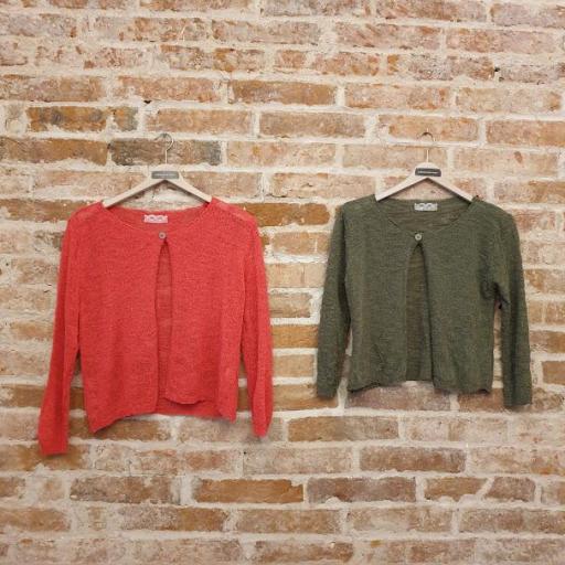 Chaqueta de punto rizado [6]