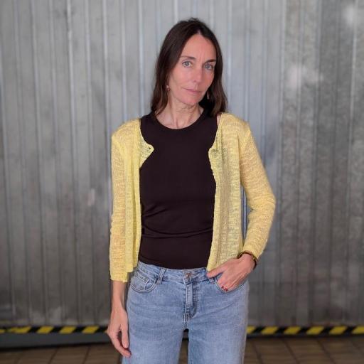 Chaqueta de punto rizado [2]