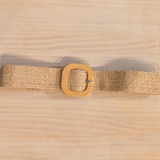 Cinturón hebilla cuadrada