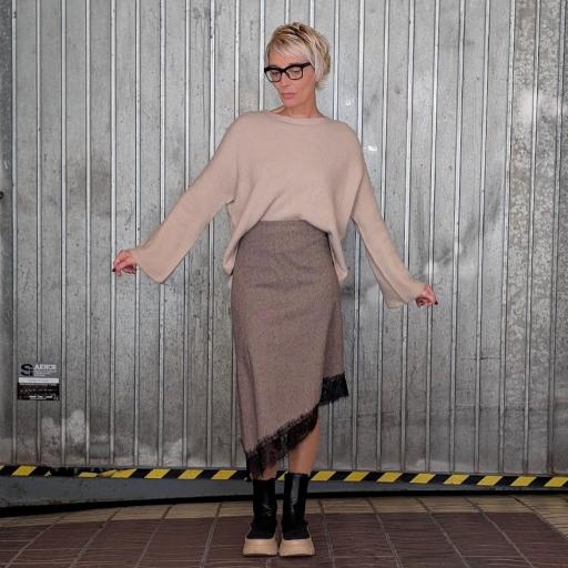 Jersey de punto de manga extra ancha [2]