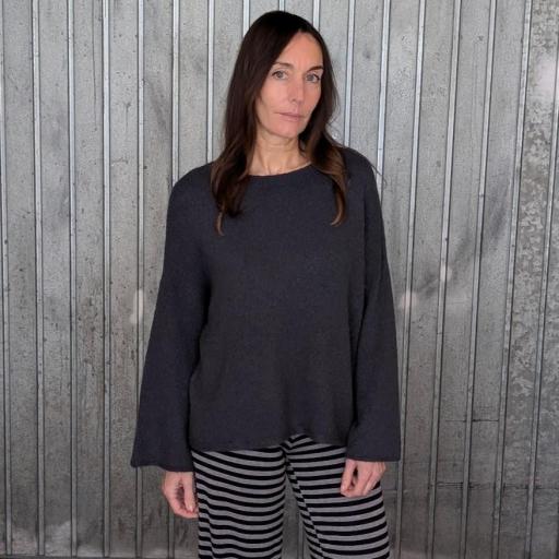 Jersey de punto de manga extra ancha [1]