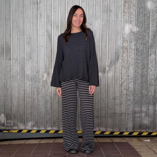 Jersey de punto de manga extra ancha [3]