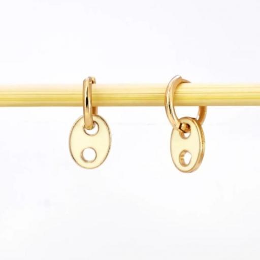 Pendientes ovalados [0]