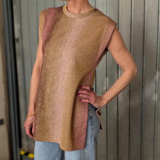 Top largo irisado [2]