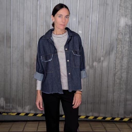 Chaqueta denim frayed [1]