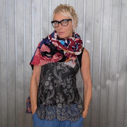 Foulard estampado [0]